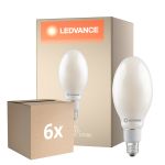 Multipack 6x Ledvance LED Bulb HQL LED FIL V E27 38W 5400lm - 827 Extra Warm White | Replaces 125W