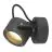 SLV Sitra 360 Wall and Ceiling Light Aluminium Grey | Outdoor - IP44 - Suitable for 1x GX53 