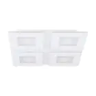Eglo Ceiling Light Padrogia-Z Steel White 9.7W 1170lm - 827-865 Tunable White + RGB | IP20 - Zigbee Dimmable