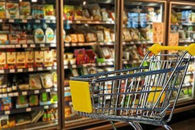 LED lights for retail: Supermarket